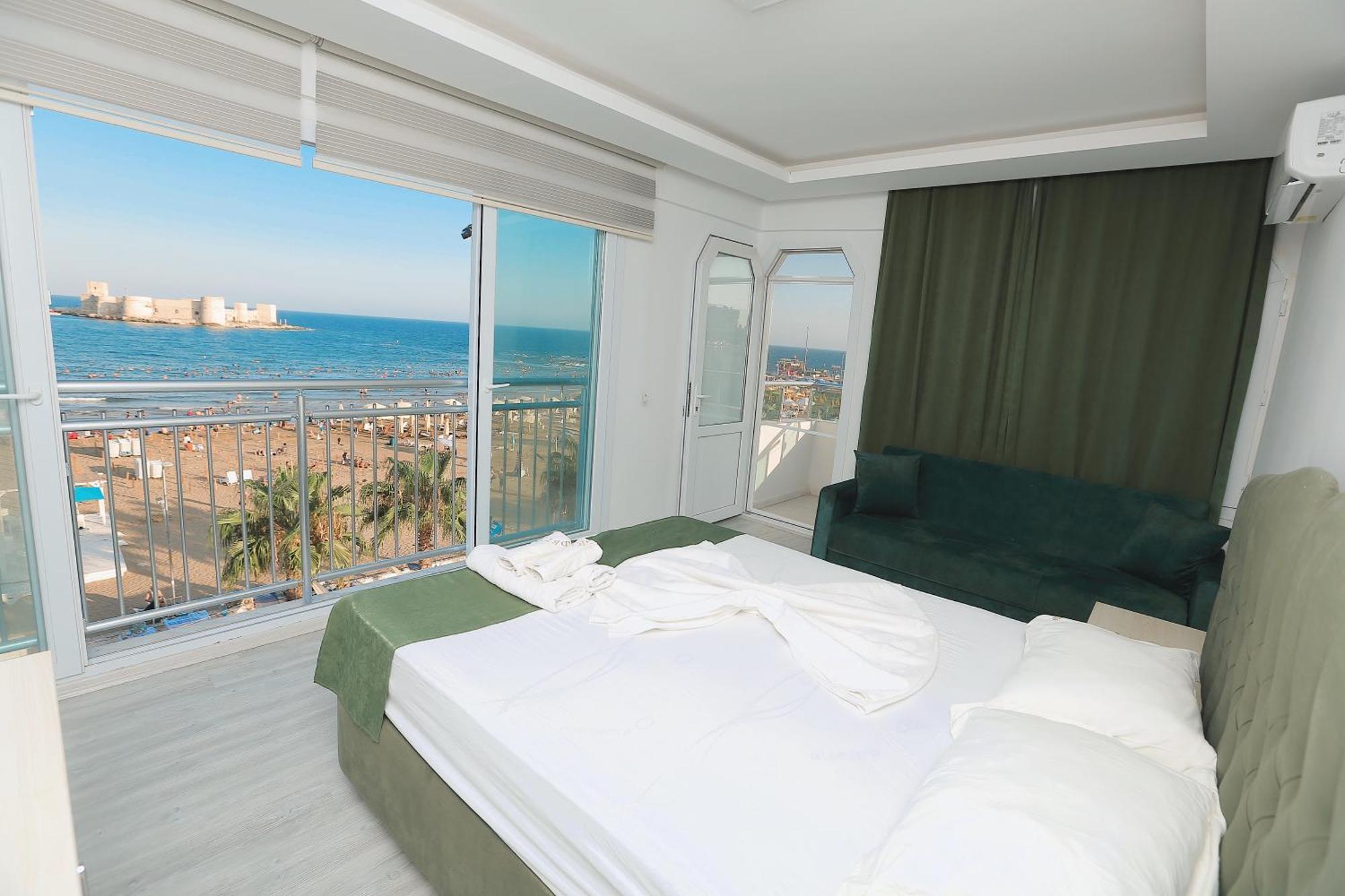 Hotel Angel Beach - Kizkalesi Mersin Erdemli ภายนอก รูปภาพ