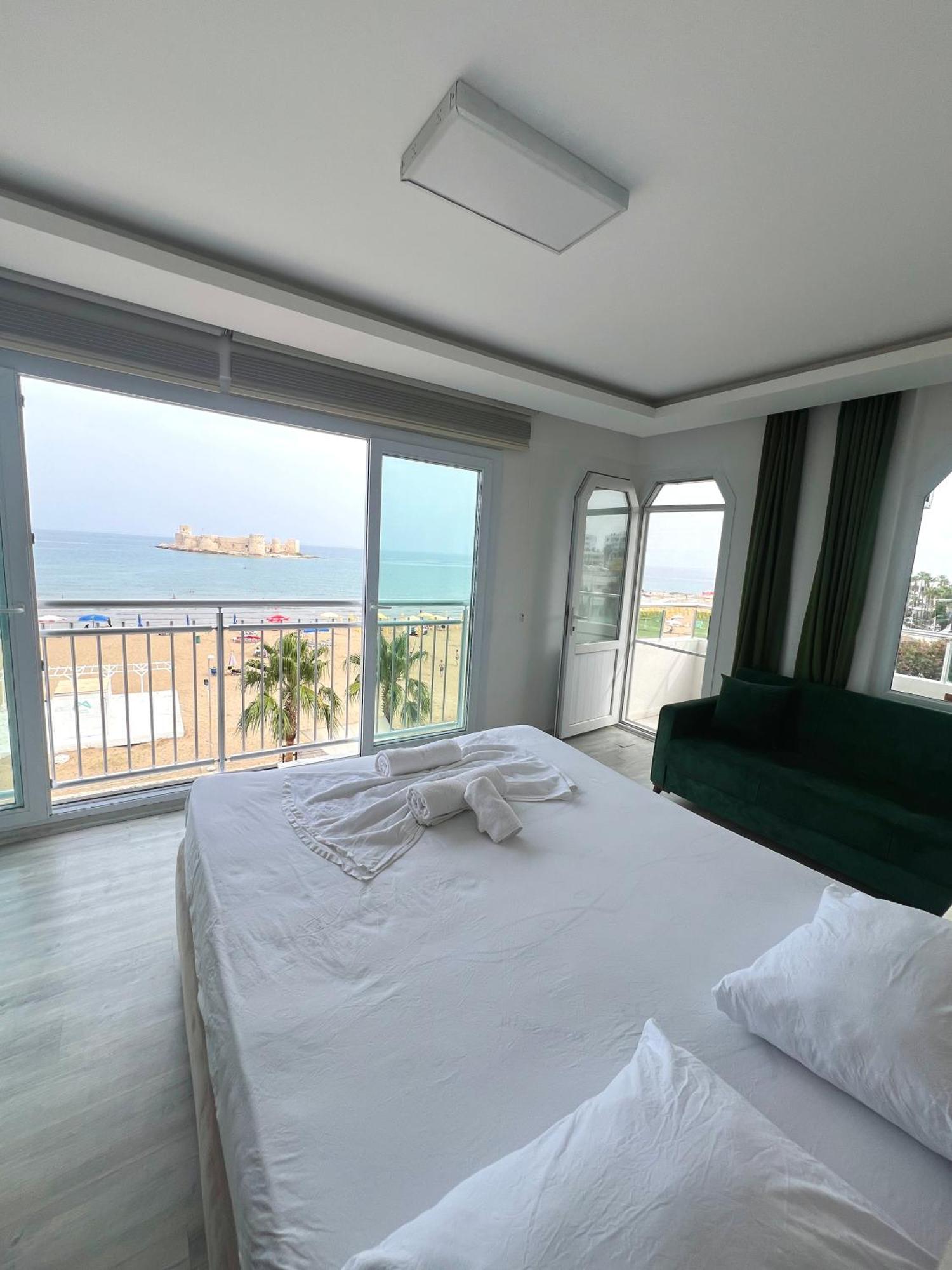 Hotel Angel Beach - Kizkalesi Mersin Erdemli ภายนอก รูปภาพ